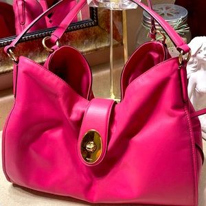 Large Hot Pink Coach Purse She’s one my Favorites